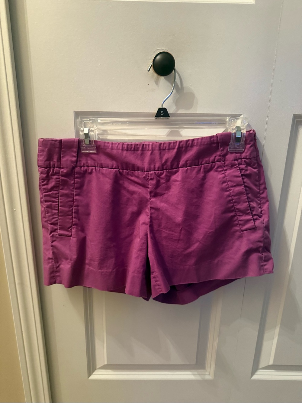 J. Crew Bright Magenta Women's Cotton Blend Shorts